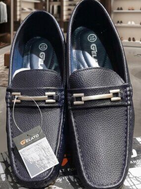 Gelato Men's Slip On Penny Loafers  Size : 10